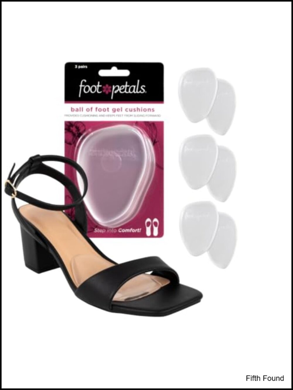 Ball of Foot Cushions Metatarsal Pad Heel Inserts Gel Shoe Comfort
